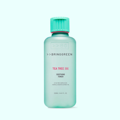 BRINGGREEN Teatree Cica Soothing Toner Available on Seoulbazaar, your online store for trendy korean products.