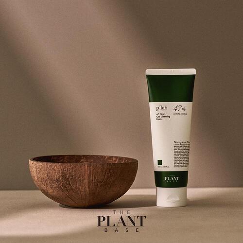 THE PLANT BASE AC Clear Cica Cleansing Foam 120ml Available on Seoulbazaar, your online store for trendy korean products.