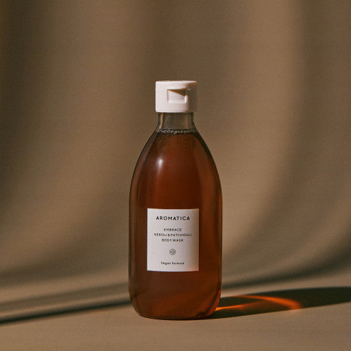 AROMATICA Embrace Neroli & Patchouli Body Wash Available on Seoulbazaar, your online store for trendy korean products.