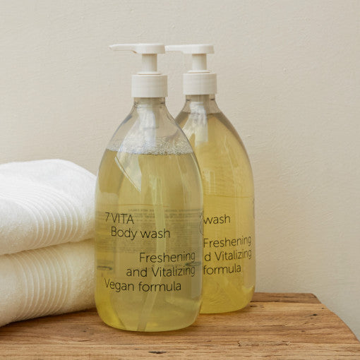 AROMATICA Lemongrass 7 Vita Bodywash 1000ml Available on Seoulbazaar, your online store for trendy korean products.