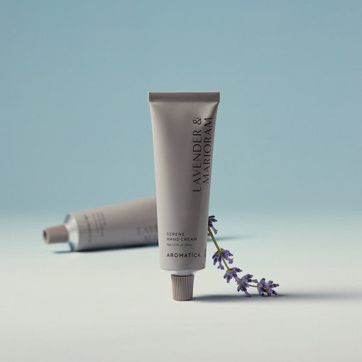 AROMATICA Serene Lavender & Marjoram Hand Cream 30ml Available on Seoulbazaar, your online store for trendy korean products.