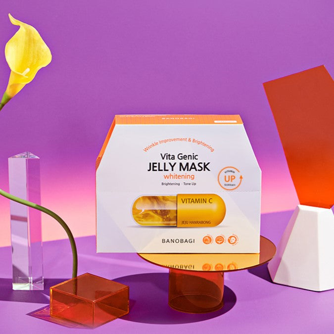 BANOBAGI Vita Genic Jelly Mask #Whitening Available on Seoulbazaar, your online store for trendy korean products.