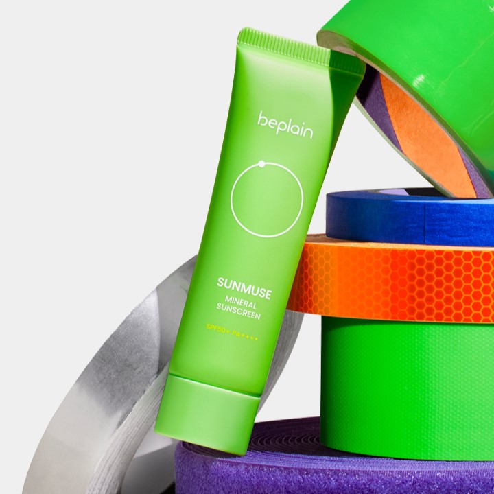 BEPLAIN Sunmuse Mineral Sunscreen SPF50+ PA++++ 50ml Available on Seoulbazaar, your online store for trendy korean products.