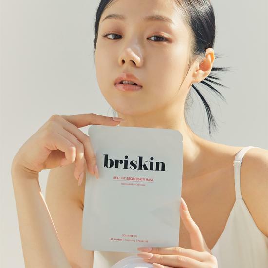 BRISKIN Real Fit Secondskin Mask Available on Seoulbazaar, your online store for trendy korean products.
