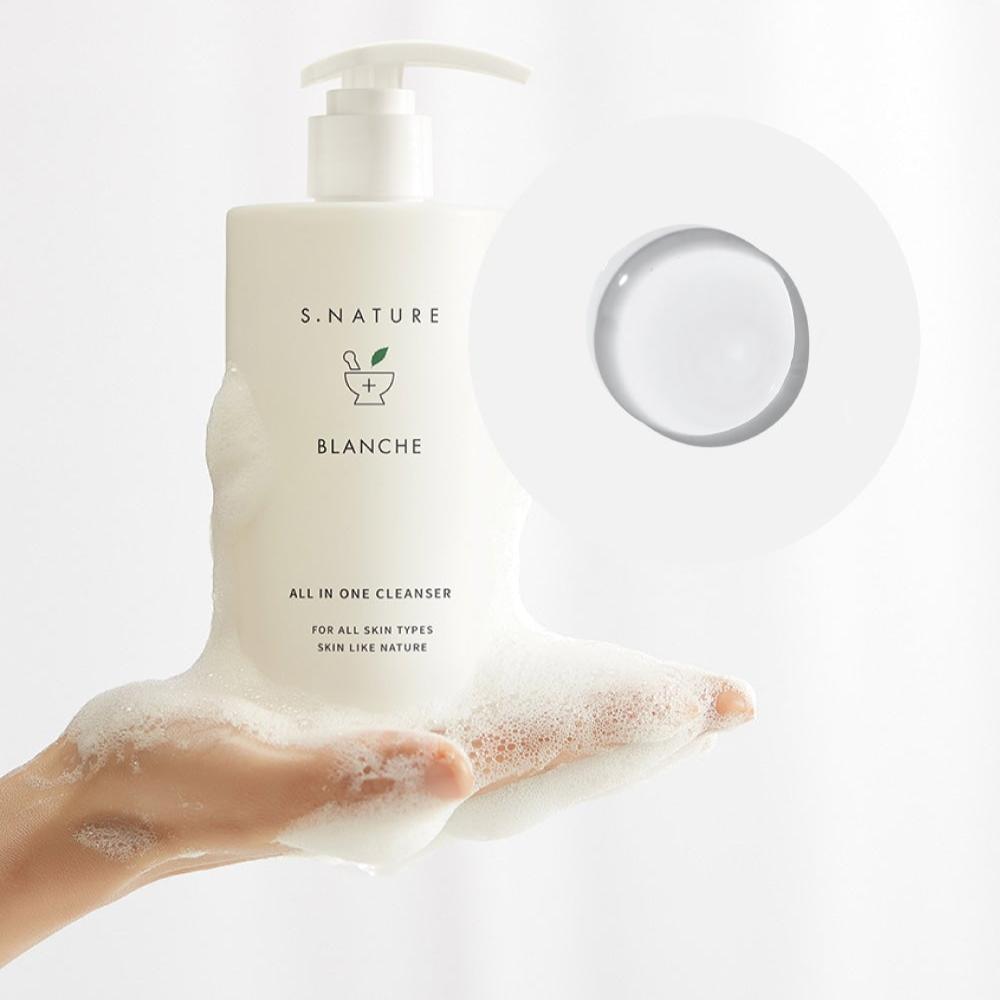 S.NATURE Blanche Cleanser 260ml Available on Seoulbazaar, your online store for trendy korean products.