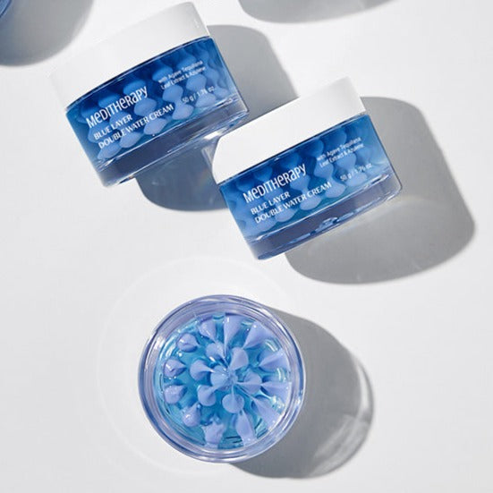 MEDITHERAPY Blue Layer Double Water Cream 50g Available on Seoulbazaar, your online store for trendy korean products.