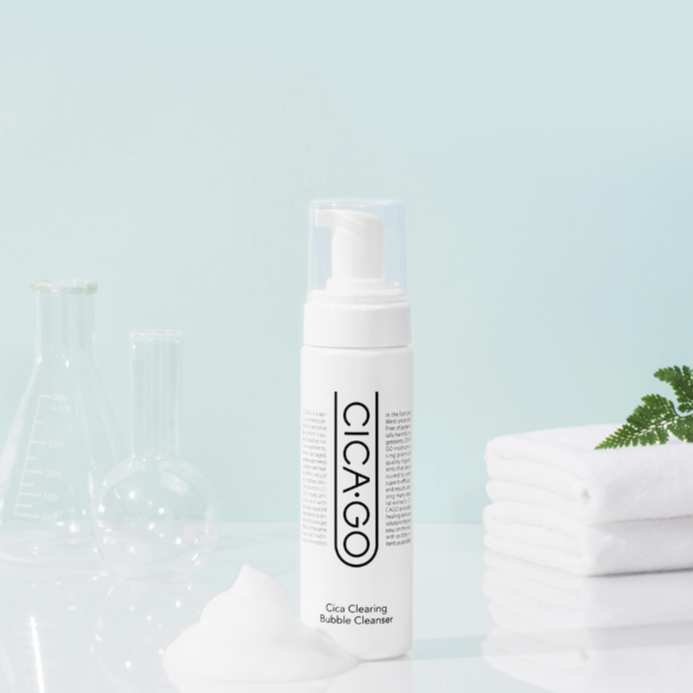 ISOI Cica Go Cica Clearing Bubble Cleanser 200ml Available on Seoulbazaar, your online store for trendy korean products.