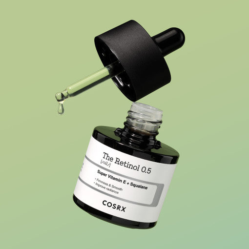 COSRX The Retinol 0.5 Oil 20ml Available on Seoulbazaar, your online store for trendy korean products.