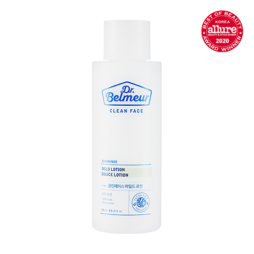 DR.BELMEUR Clean Face Mild Lotion 145ml Available on Seoulbazaar, your online store for trendy korean products.