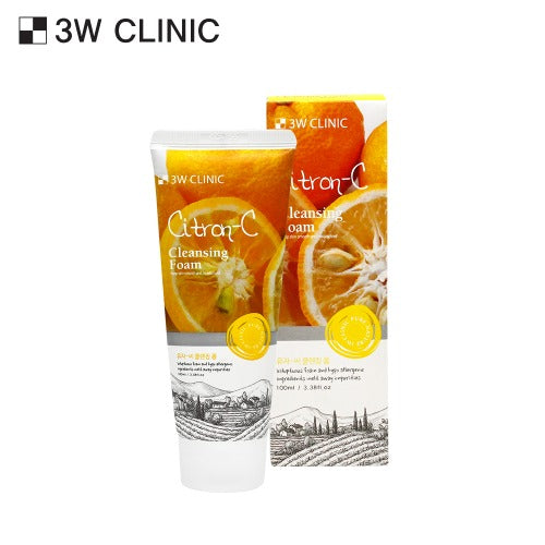 3W CLINIC Cleansing Foam 100ml Available on Seoulbazaar, your online store for trendy korean products.
