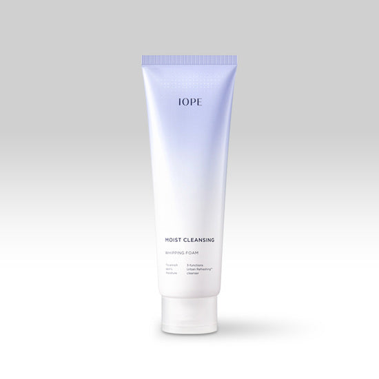 IOPE Moist Cleansing Whipping Foam 180ml Available on Seoulbazaar, your online store for trendy korean products.