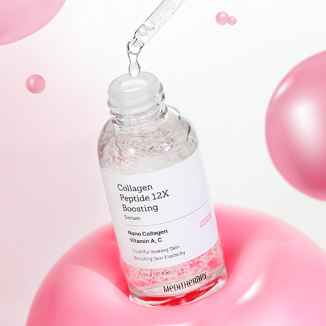 MEDITHERAPY Collagen Peptide 12X Boosting Serum 30ml Available on Seoulbazaar, your online store for trendy korean products.
