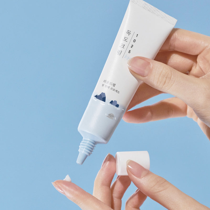 ROUND LAB 1025 Dokdo Eye Cream 30ml Available on Seoulbazaar, your online store for trendy korean products.