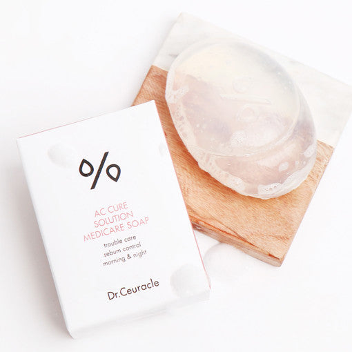 DR.CEURACLE AC Cure Solution Medicare Soap Available on Seoulbazaar, your online store for trendy korean products.