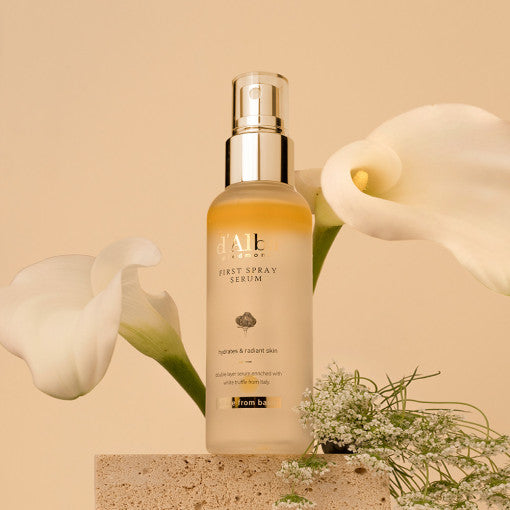 D'ALBA Vegan Yellow Mist First Spray Serum 100ml Available on Seoulbazaar, your online store for trendy korean products.