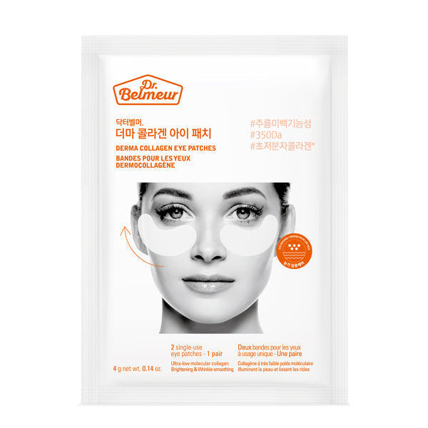DR.BELMEUR Derma Collagen Eye Patches Available on Seoulbazaar, your online store for trendy korean products.