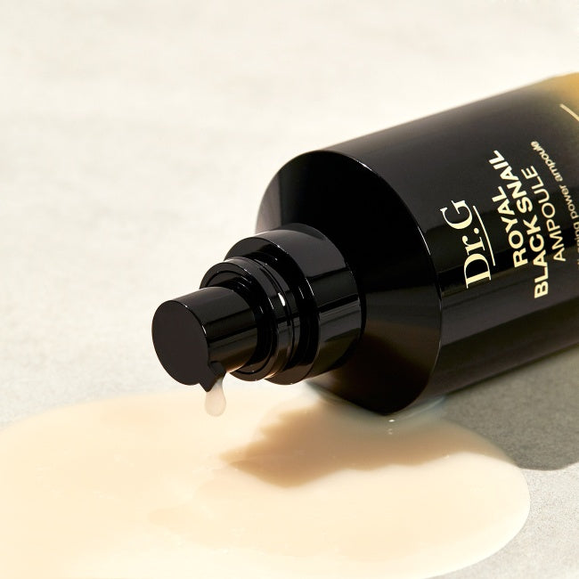 Dr.G Royal Black Snail Ampoule 30ml Available on Seoulbazaar, your online store for trendy korean products.