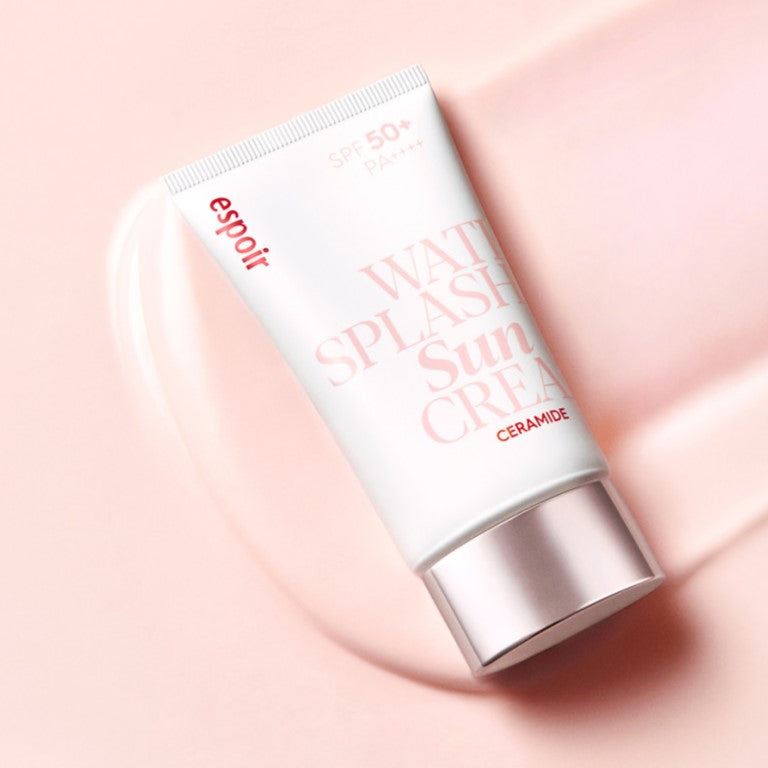 ESPOIR Water Splah Sun Cream Ceramide SPF50 + PA++++ 60ml Available on Seoulbazaar, your online store for trendy korean products.