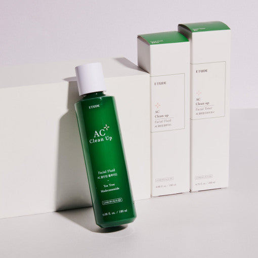 ETUDE AC Clean Up Fluid 180ml Available on Seoulbazaar, your online store for trendy korean products.