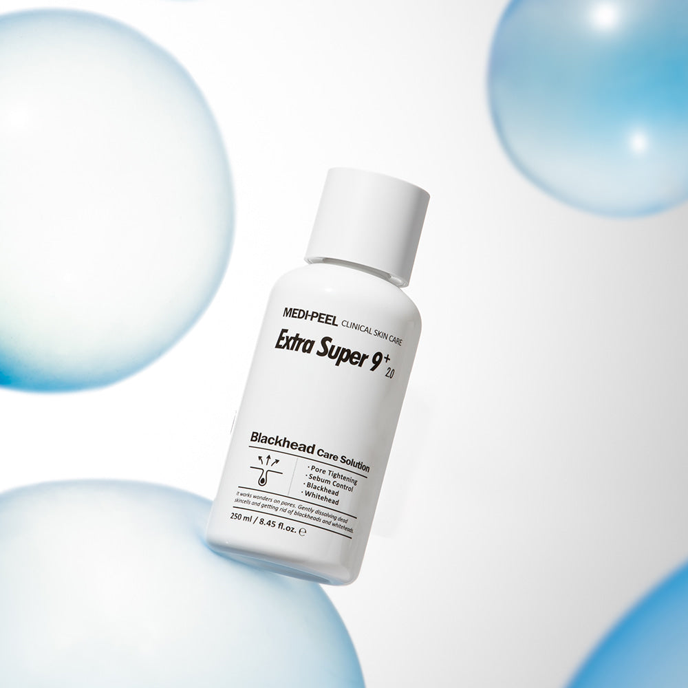 MEDIPEEL Extra Super 9+ Blackhead Care Solution 250ml Available on Seoulbazaar, your online store for trendy korean products.