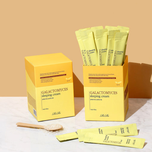 RIRE Galactomyces Sleeping Cream 4ml x 30sticks Available on Seoulbazaar, your online store for trendy korean products.