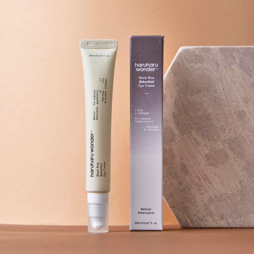 HARUHARU Black Rice Bakuchiol Eye Cream 20ml Available on Seoulbazaar, your online store for trendy korean products.