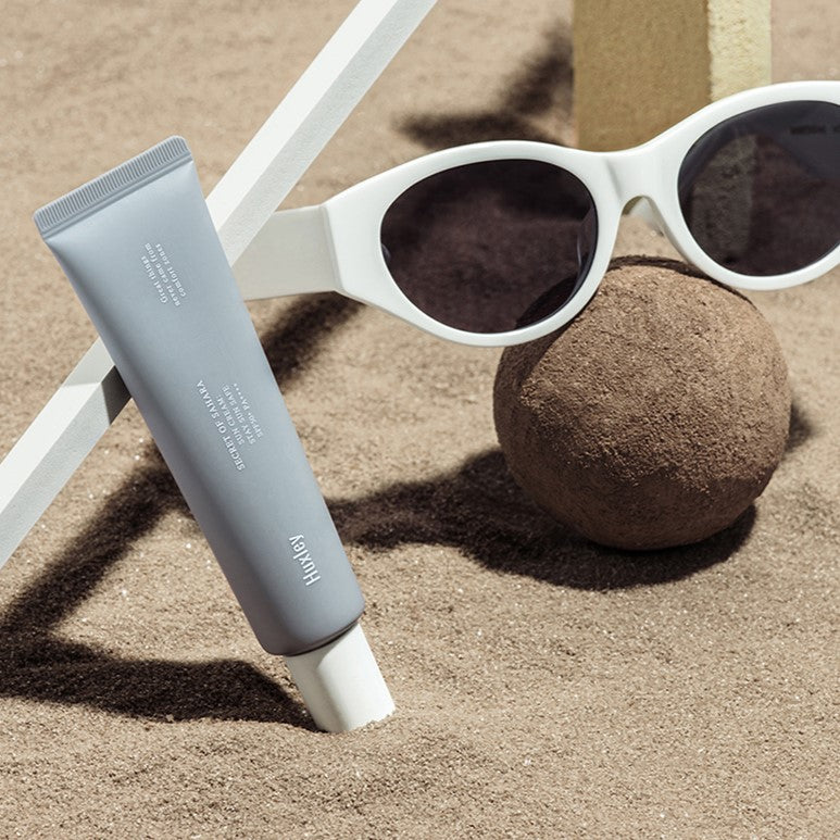HUXLEY Sun Cream Stay Sun Safe SPF50+ PA++++ 30ml Available on Seoulbazaar, your online store for trendy korean products.