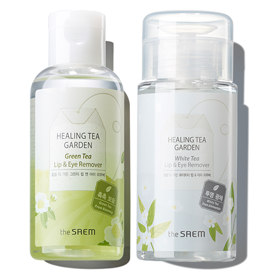 THE SAEM Healing Tea Garden Lip & Eye Remover 150ml Available on Seoulbazaar, your online store for trendy korean products.