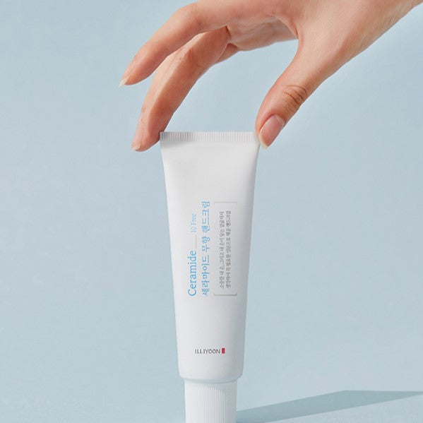 ILLIYOON Ceramide Unscented Handcream 50ml Available on Seoulbazaar, your online store for trendy korean products.
