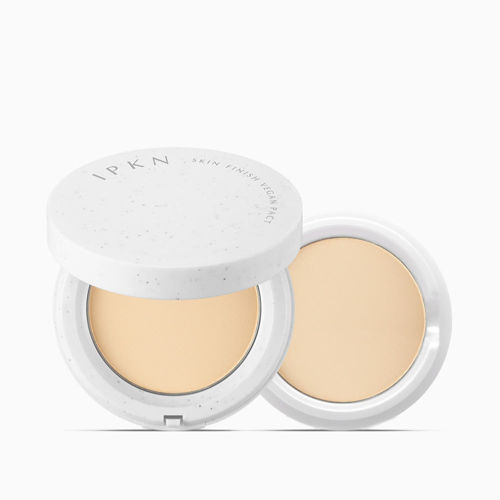 IPNK Skin-Finish Vegan Pact 12g + Refill disponible sur Ma petite Coree, ton Eshop 100% K-beauty en direct de Seoul