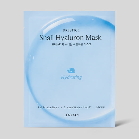 IT'S SKIN Prestige Snail Hyaluron Mask disponible sur Ma petite Coree, ton Eshop 100% K-beauty en direct de Seoul
