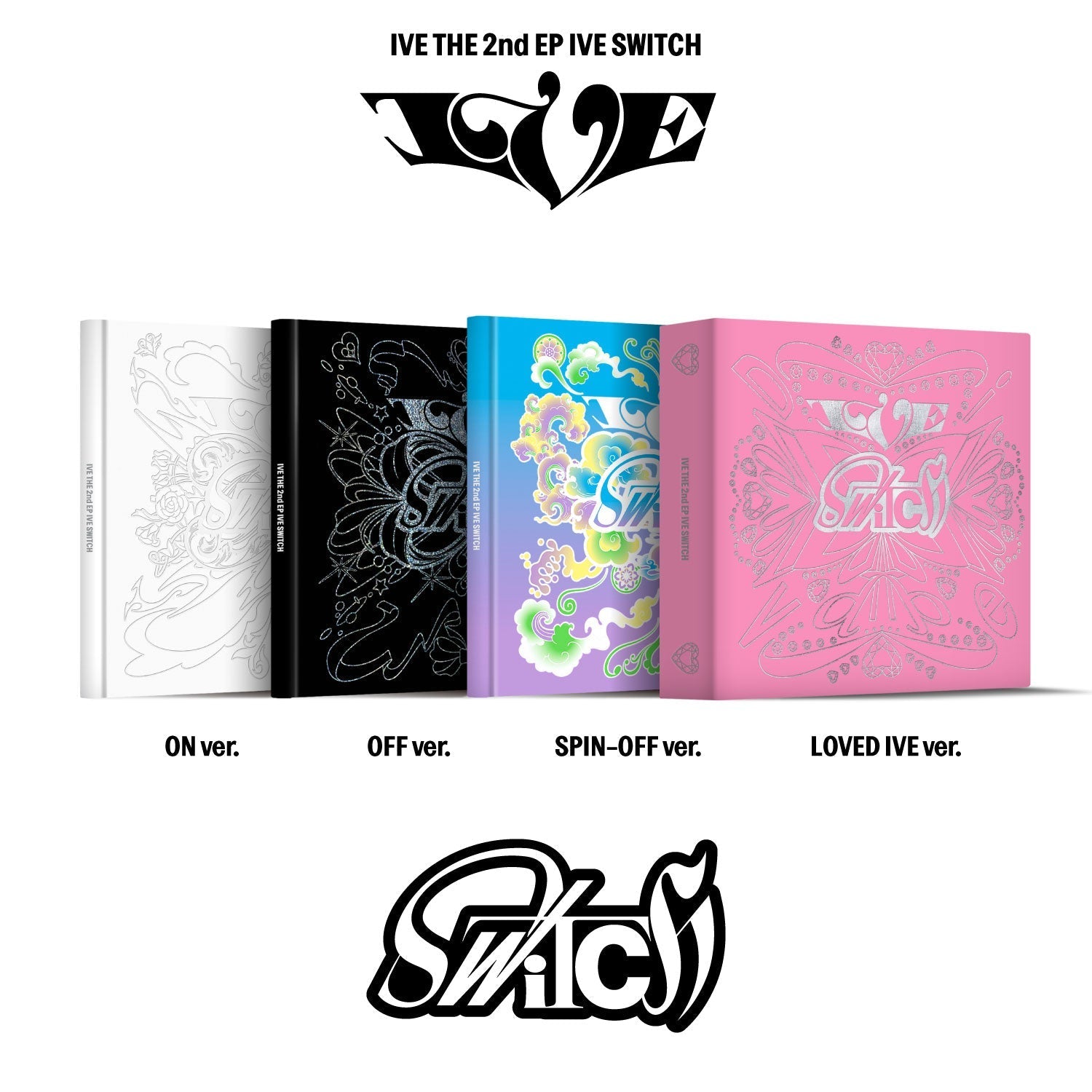 IVE The 2nd Ep Album Ive Switch (Random Ver.) Available on Seoulbazaar, your online store for trendy korean products.