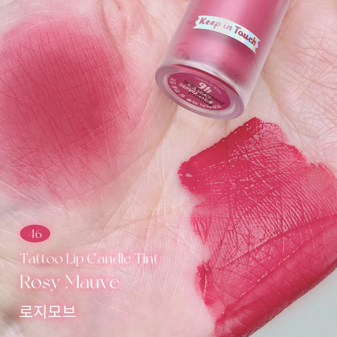 KEEP IN TOUCH Tattoo Lip Candle Vegan Tint Available on Seoulbazaar, your online store for trendy korean products.
