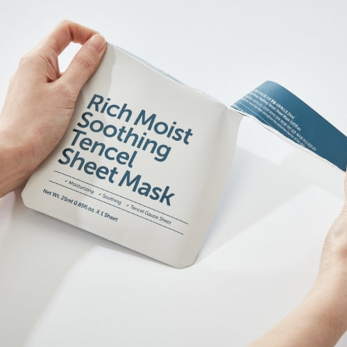 KLAIRS Rich Moist Soothing Tencel Sheet Mask Available on Seoulbazaar, your online store for trendy korean products.