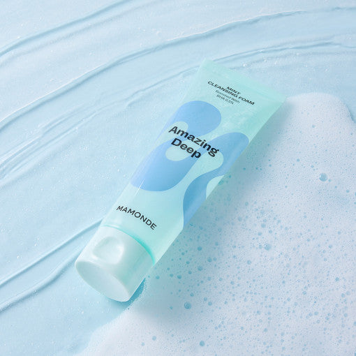 MAMONDE Amazing Deep Mint Cleansing Foam 120ml Available on Seoulbazaar, your online store for trendy korean products.