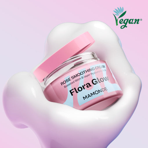 MAMONDE Flora Glow Rose Smoothing Cream 50ml Available on Seoulbazaar, your online store for trendy korean products.