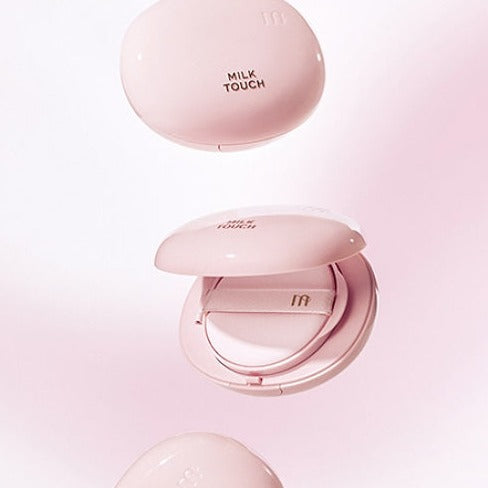 MILK TOUCH All Day Skin Fit Milky Glow Cushion Available on Seoulbazaar, your online store for trendy korean products.