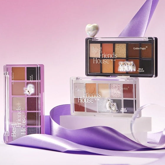 MILK TOUCH Best Friends House Eye Shadow Palette Available on Seoulbazaar, your online store for trendy korean products.