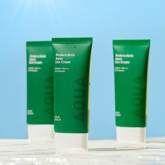 MILK TOUCH Hedera Helix Aqua Sun Cream 50ml Available on Seoulbazaar, your online store for trendy korean products.