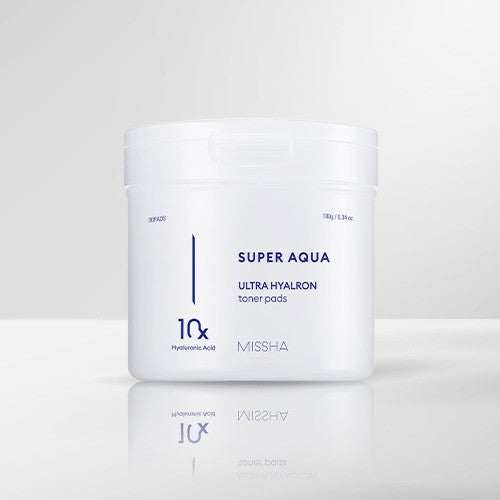 MISSHA Super Aqua Ultra Hyalon Toner Pad 180g disponible sur Ma petite Coree, ton Eshop 100% K-beauty en direct de Seoul