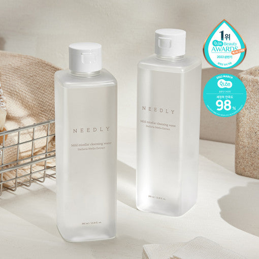 NEEDLY Mild Micellar Cleansing Water 390ml Available on Seoulbazaar, your online store for trendy korean products.