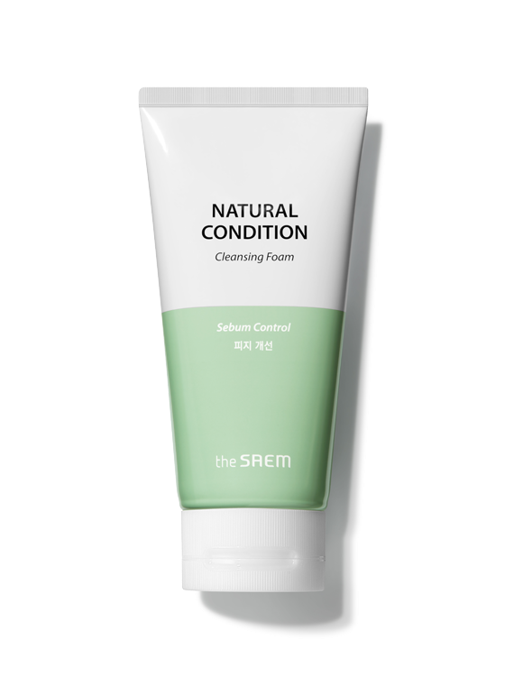 THE SAEM Natural Condition Cleansing Foam 150ml Available on Seoulbazaar, your online store for trendy korean products.