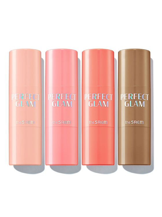 THE SAEM Perfect Glam Stick Blusher 6g Available on Seoulbazaar, your online store for trendy korean products.