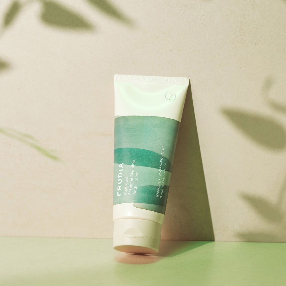 FRUDIA Re:proust Essential Blending Body Lotion 200ml Available on Seoulbazaar, your online store for trendy korean products.