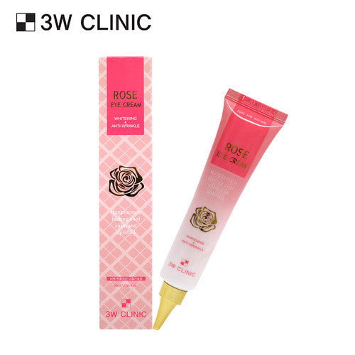 3W CLINIC Rose Eye Cream 40ml Available on Seoulbazaar, your online store for trendy korean products.