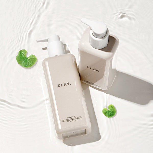 SO NATURAL Acne Relief Functional Sebum Clay Body Wash 300ml Available on Seoulbazaar, your online store for trendy korean products.