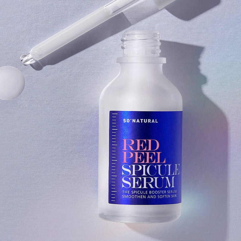 SO NATURAL Red Peel Spicule Serum 35ml Available on Seoulbazaar, your online store for trendy korean products.