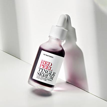 SO NATURAL Red Peel Tingle Serum 35ml Available on Seoulbazaar, your online store for trendy korean products.