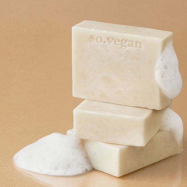 SO NATURAL So Vegan Sal butter Melting Soap 100g Available on Seoulbazaar, your online store for trendy korean products.