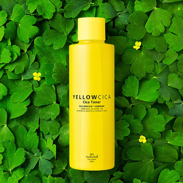 SO NATURAL Yellow Cica Toner 260ml Available on Seoulbazaar, your online store for trendy korean products.